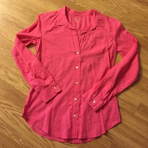 Lilly Pulitzer Pink Button Down
