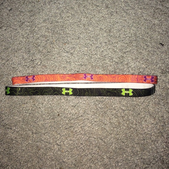 Three Under Armour headbands.