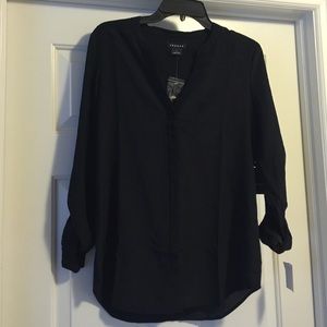 Brand new with tags Trouve 100% silk blouse