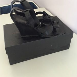 BCBG Max Azria black sandals