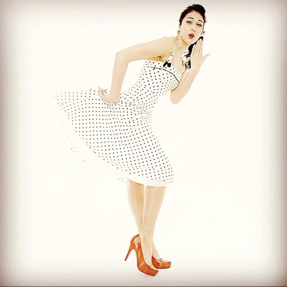 Vintage Polka Dot Dress