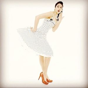 Vintage Polka Dot Dress