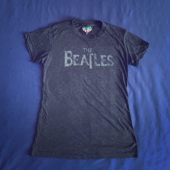 ‼️ price drop‼️Black see through Beetles tee