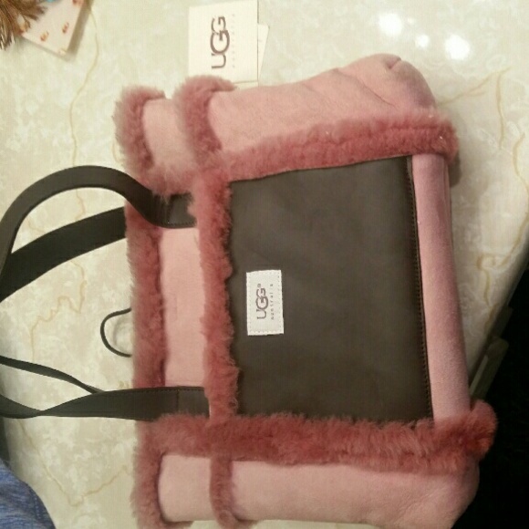 Pink ugg purse