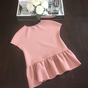 Baby Rose Peplum Top💕