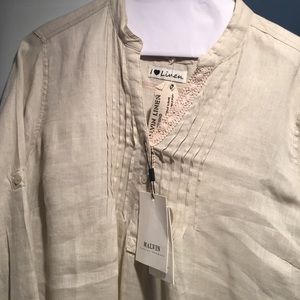 Never worn linen shirt