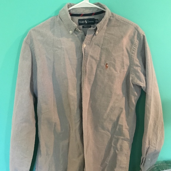 Ralph Lauren gray dress shirt