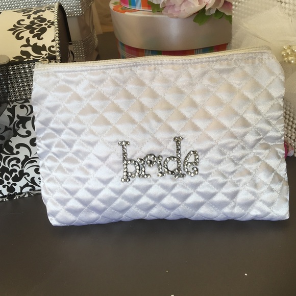 Big cosmetic bag for the bride