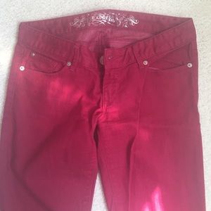 Red express jeans