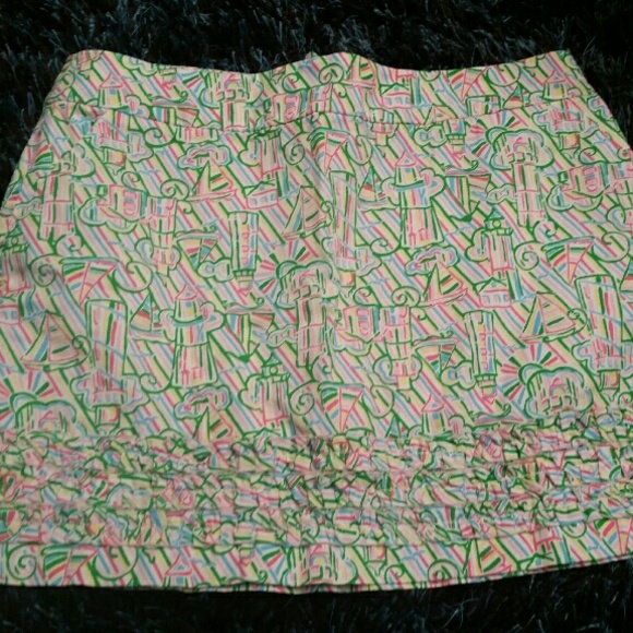 Lilly pulitzer watch tower skort