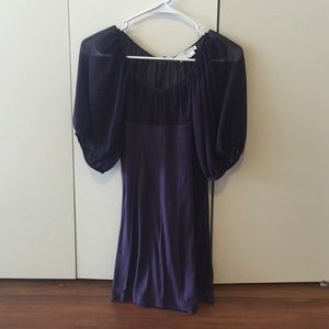 BCBG plum blouse