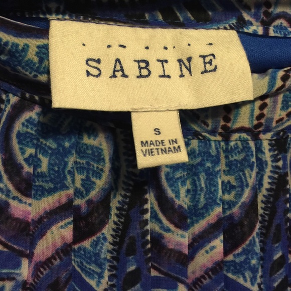 Sabine purple printed maxi skirt - Picture 4 of 4