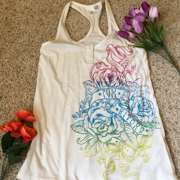 Fox graphic tank