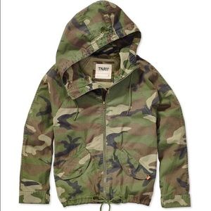 Aritzia TNA Rhone Camo Jacket