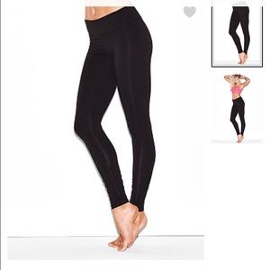 Victoria's Seceret PINK Black leggings