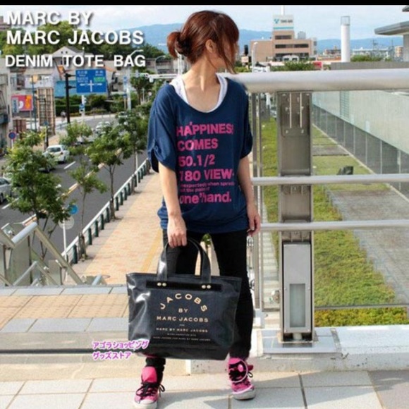 MARC JACOBS denim tote - Picture 3 of 3