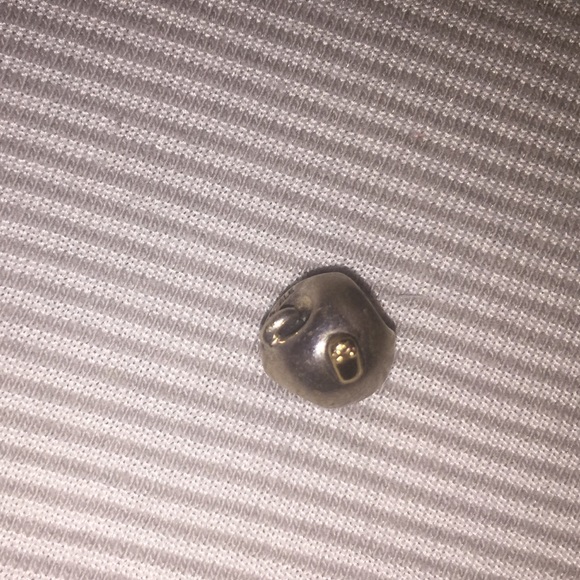 Apple of my eye pandora charm with 14k gold