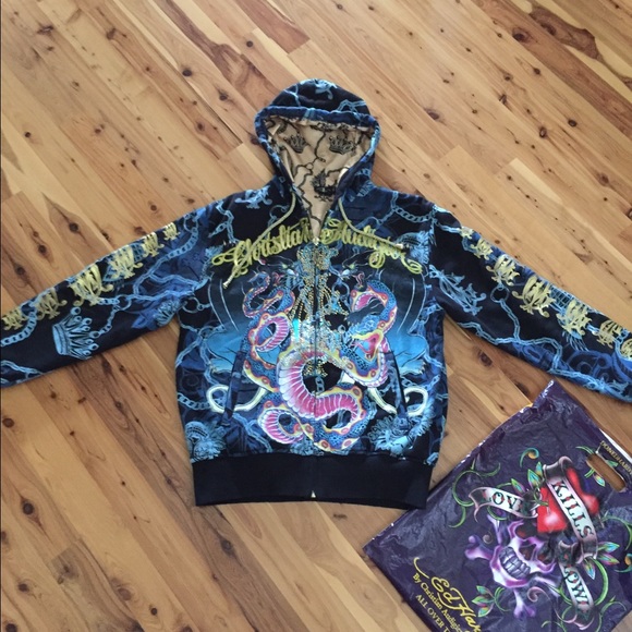 Christian Audigier sweat shirt