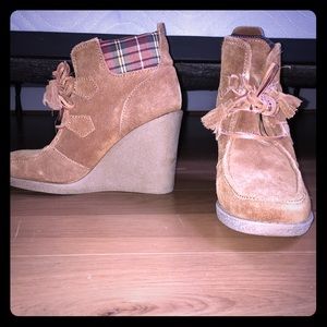 Tommy Hilfiger Platform Wedge Booties
