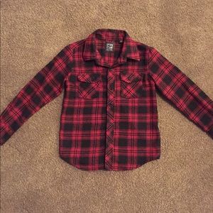 Kids boys flannel