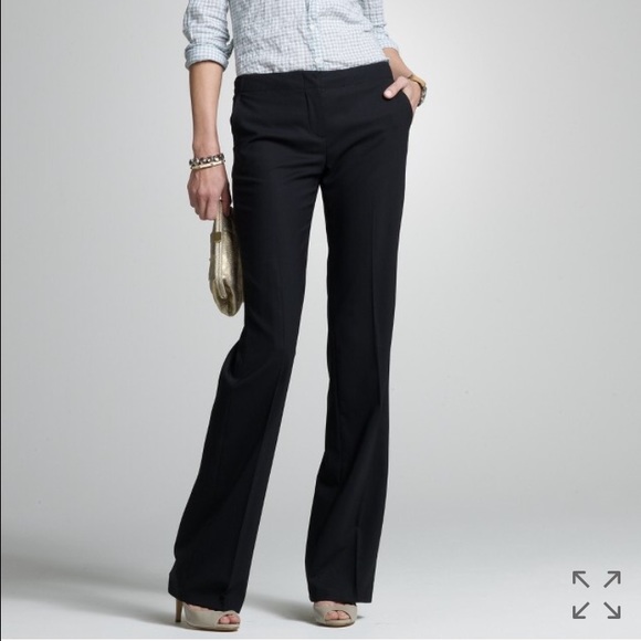 JCrew City-fit stretch wool bistro pant