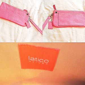 Latico NJ USA Pink Leather