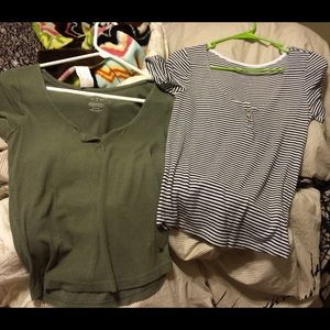 American eagle short sleeve tops
