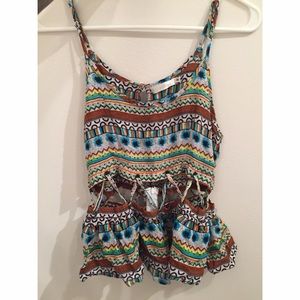 LF Millau Aztec Printed Top - Size S