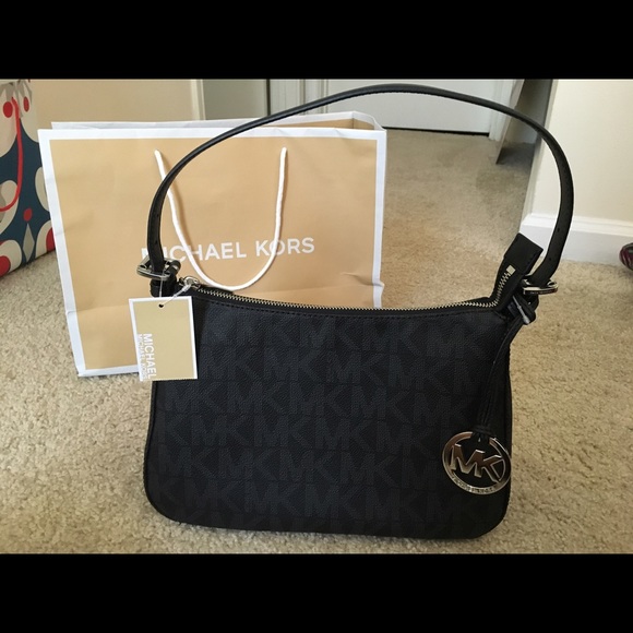 Michael Kors Jet Set Small Tote, Black