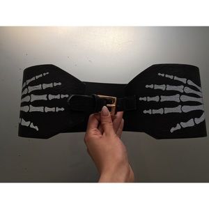 Skeleton Hand Waist Belt