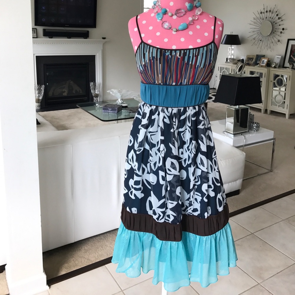 Max & Cleo party cocktail boho chic dress NEW