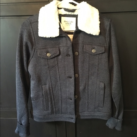 Abercrombie & Fitch sherpa jacket