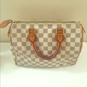 Louis Vuitton Speedy 25 Damier Azur Canvas