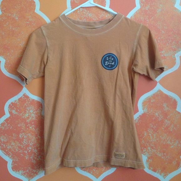Orange life is good t-shirt