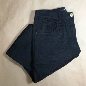 H&M Snake Skin Textured Skinny Pant