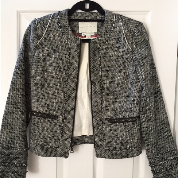 Banana Republic tweed jacket