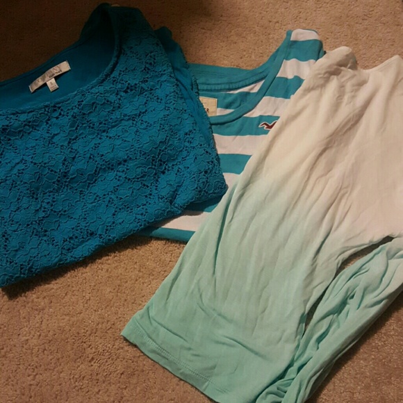 3 cute tops. Pick one or 3 will take any price