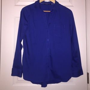 Royal Blue Button Down