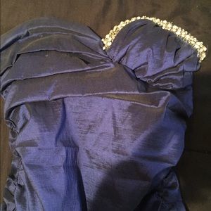 Blue dress