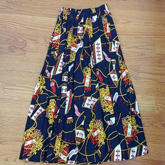 Vintage nautical skirt