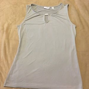 NYCo silver tank top