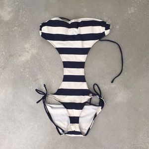 Striped monokini