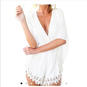 White Romper