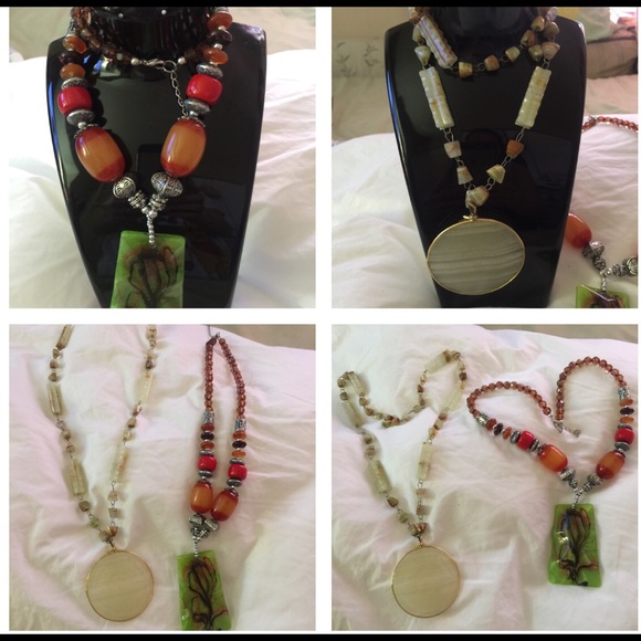 Handmade fashion necklaces 😊 sale today
