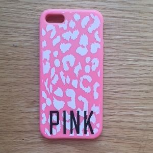 PINK silicone iPhone case