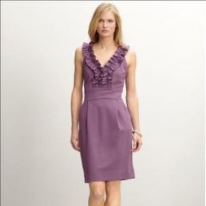 Banana Republic ruffle collared dress with pockets