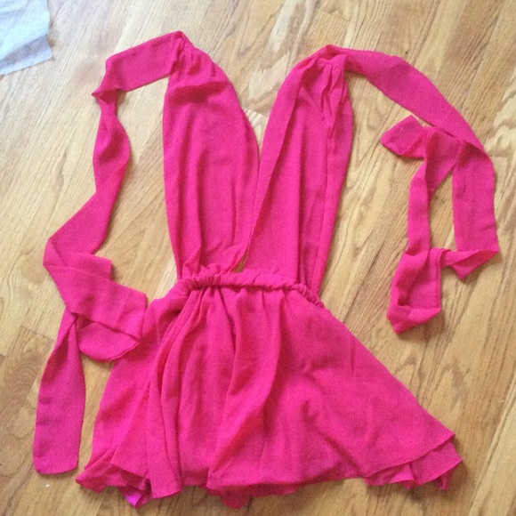 Multiway backless romper