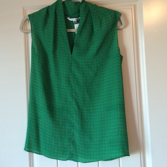CAbi sleeveless blouse NWT!