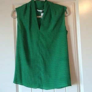 CAbi sleeveless blouse NWT!