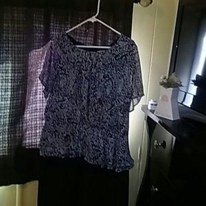 Shelby and Palmer black and white dress.